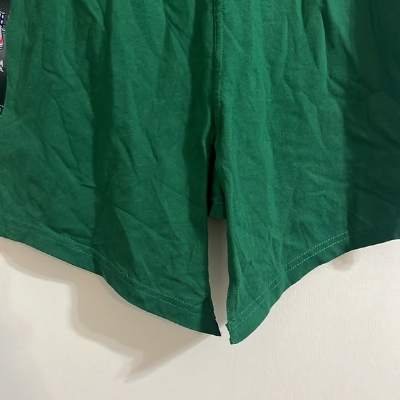 NFL Jets Girls Team Apparel V Neck T-Shirt size L (14) white green with sequin - Picture 7 of 9